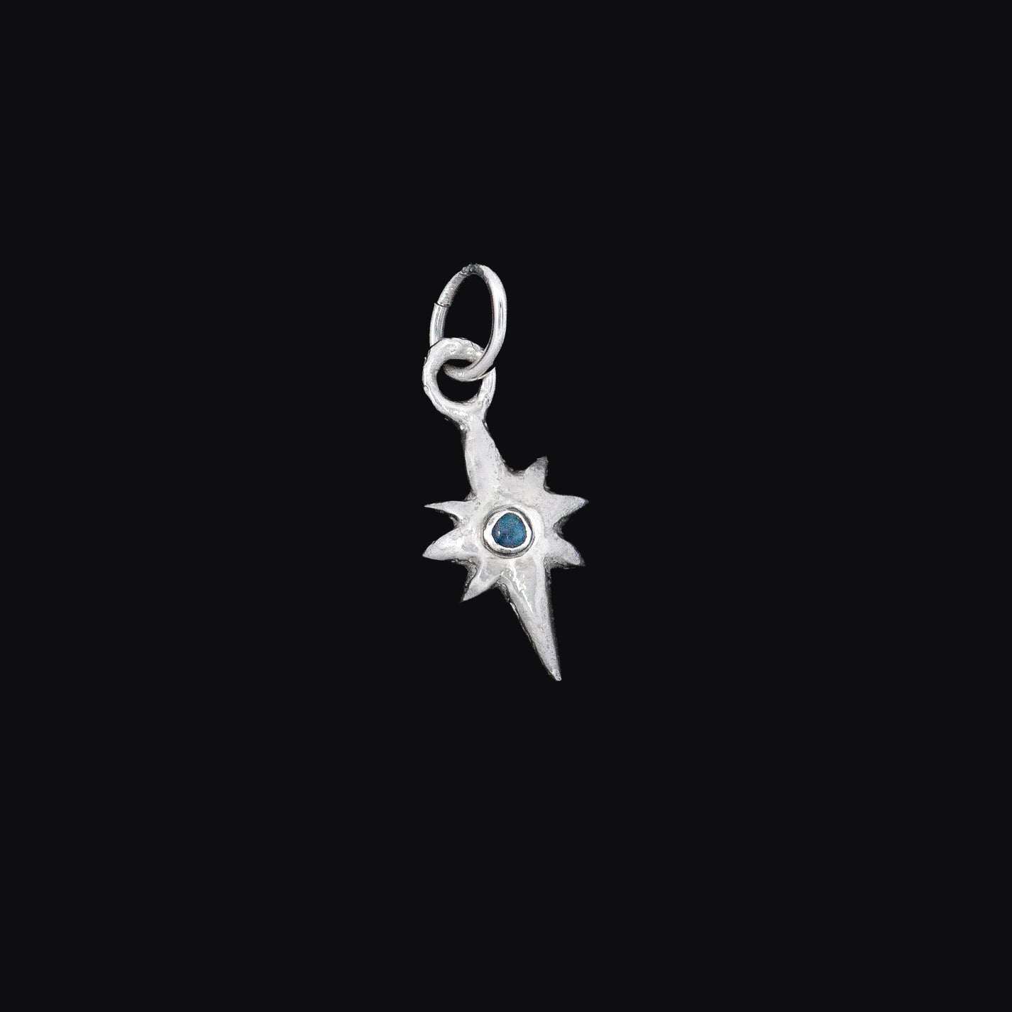 Twinkle Star - Rainbow Moonstone 3mm