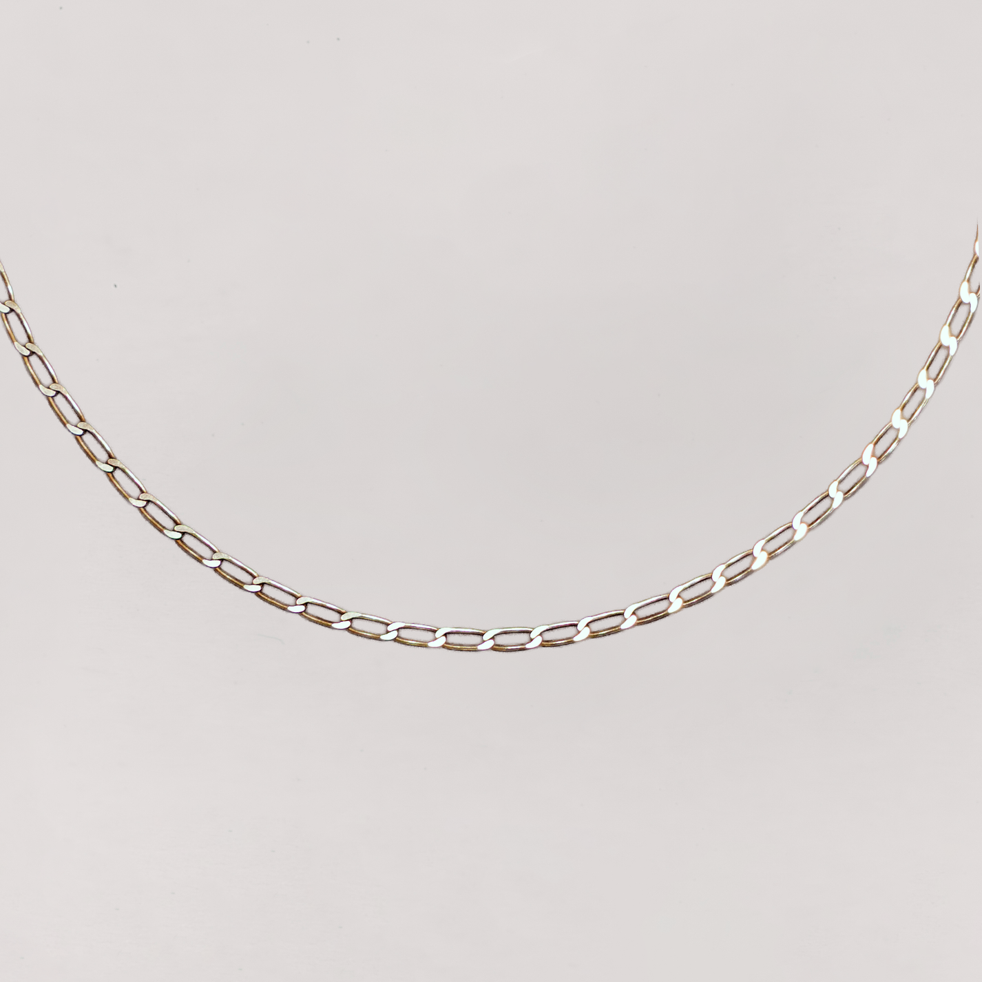 Vintage Paperclip Chain - 24"