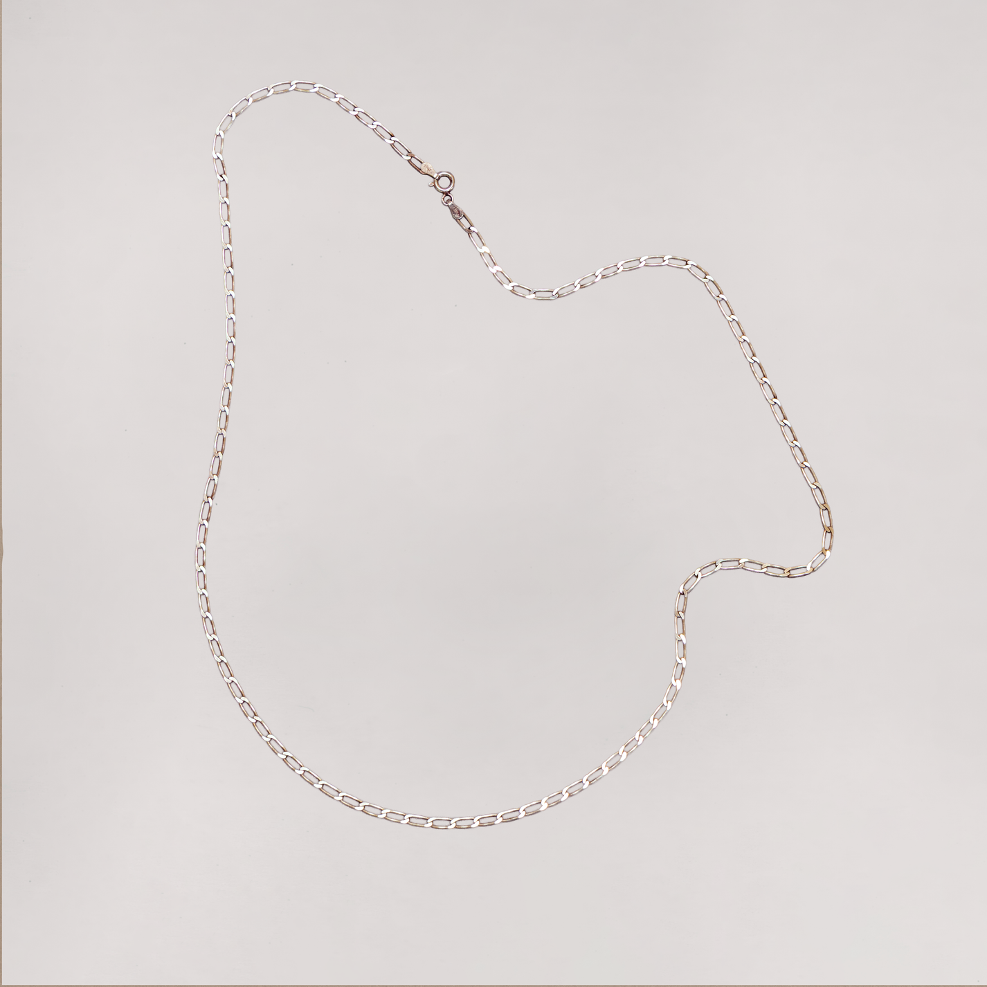 Vintage Paperclip Chain - 24"